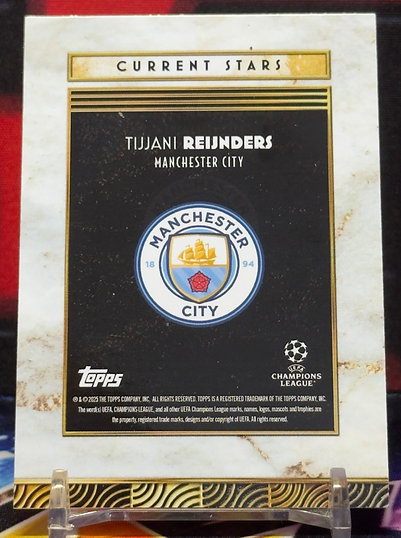2025 Topps deco uefa - Tijjani Reijnders