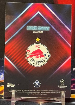 2024 Topps show time - Oscar Gloukh