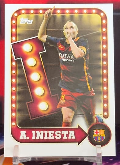 25/26 Topps Collector Tin - A.Iniesta