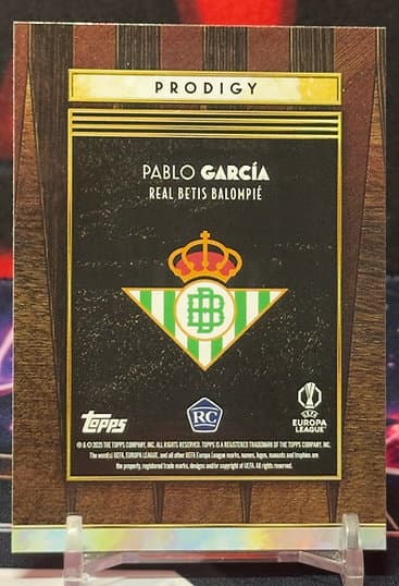 2025 Topps Deco UEFA Competitions - Pablo García