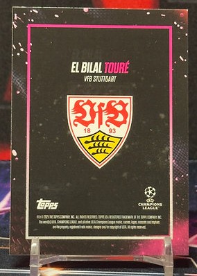 2025 Topps show time - El Bilal Touré