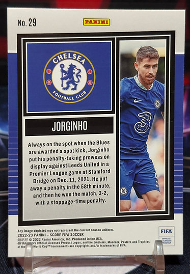 2022-2023 Panini score fifa soccer - Jorginho