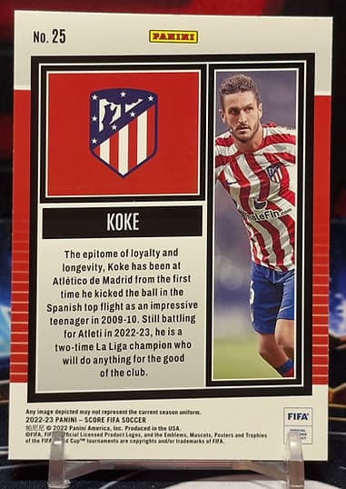 22/23 Panini score fifa soccer - Koke