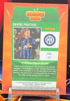 2023 - 2024 Panini Donruss Soccer - Davide Frattesi