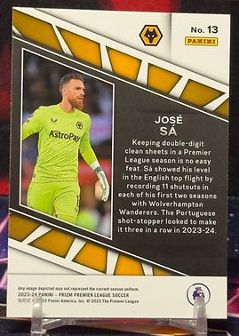 23/24 Panini prizm premier league - José Sá