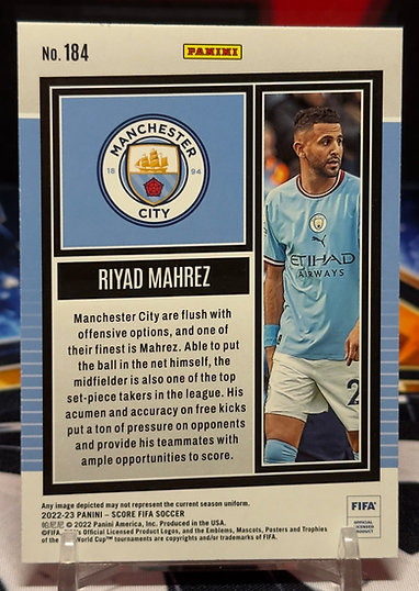 22/23 Panini score fifa - Riyad Mahrez