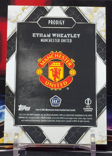 2024 Topps deco uefa club - Ethan Wheatley