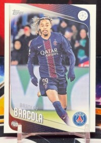 2025-2026 Topps uefa club competitions -Bradley Barcola