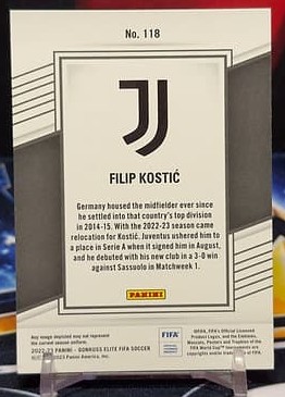 2022-2023 Panini donruss elite fifa soccer - Filip Kostic