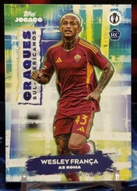 25/26 TOPPS Jogaço UEFA - Wesley Franca