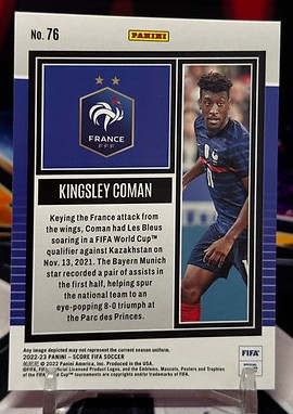 22/23 Panini score fifa soccer - Kingsley Coman