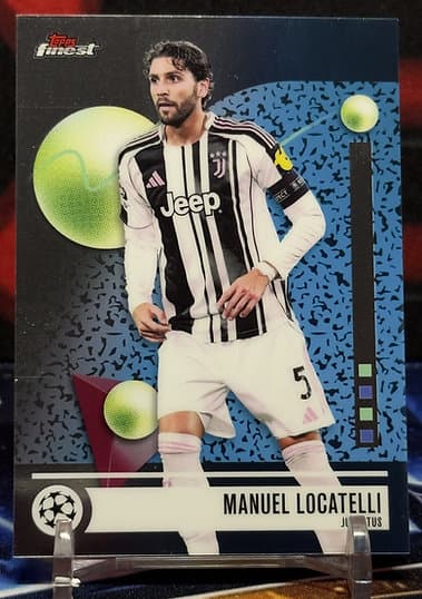 25/26 Topps Finest UEFA Club Competitions - Manuel Locatelli