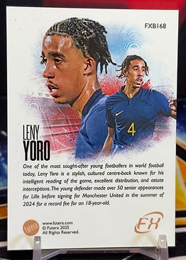 24/25 Futera World Football FX - Leny Yoro