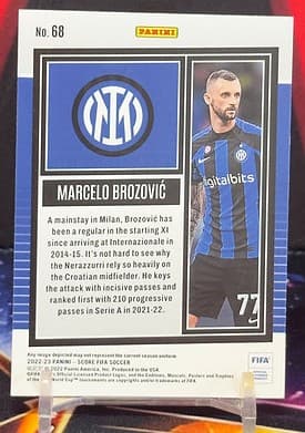 2022-23 Panini Score FIFA Soccer - Marcelo Brozovic
