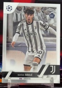 2022-2023 Topps Chrome UEFA Club Competitions - Matías Soulé