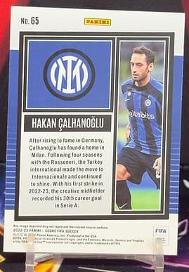2022-23 Panini Score FIFA Soccer - Hakan Çalhanoğlu