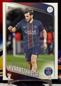 2025-2026 Topps uefa club competitions -Khvicha Kvaratskhelia