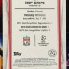 2022-2023 Topps UEFA Club Competitions Superstars - Cody Gakpo