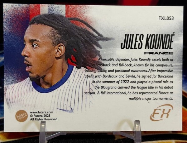 24/25 Futera World Football FX - Jules Koundé