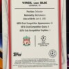 2022-2023 Topps UEFA Club Competitions Superstars - Virgil Van Dijk