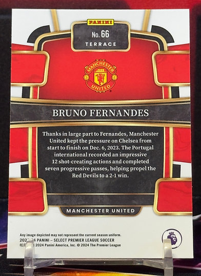 2023 - 2024 Panini select premier league - Bruno Fernandes