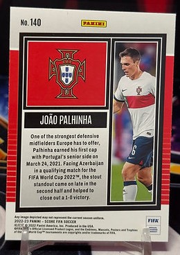 22/23 Panini score fifa soccer - Joao Palhinha