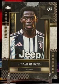2025 Topps Deco UEFA Club Competitions - Jonathan David