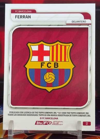 25/26 Topps Collector Tin - Ferran