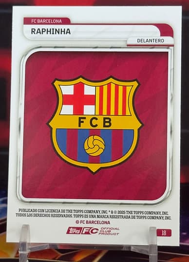25/26 Topps Collector Tin - Raphinha