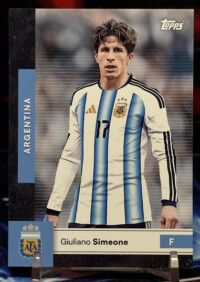 25/26 Topps Argentina team set - Qiuliano Simeone