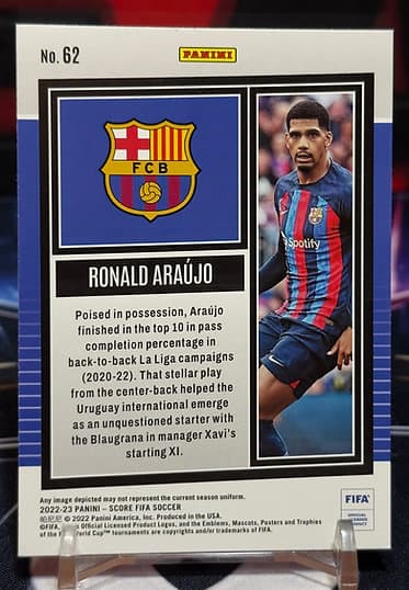 22/23 Panini score - Ronald Araújo