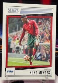 22/23 Panini score fifa soccer - Nuno Mendes