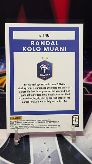 25/26 Panini donruss road to fifa world cup - Randal Kolo Muani