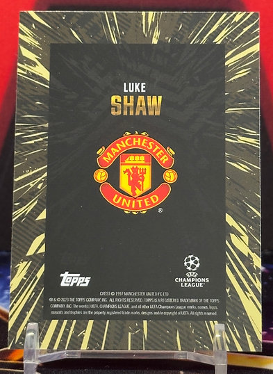 2023-24 Topps Gold uefa - Luke Shaw