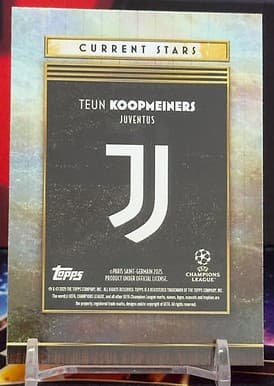 2025 Topps Deco UEFA Club Competitions - Teun Koopmeiners