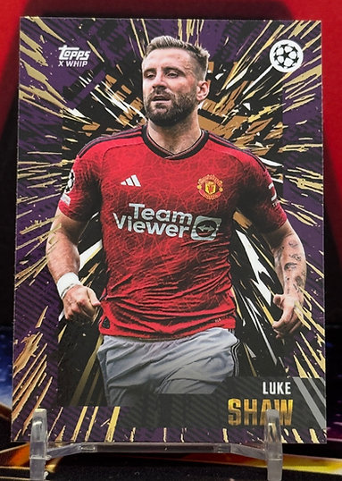 2023-24 Topps Gold uefa - Luke Shaw