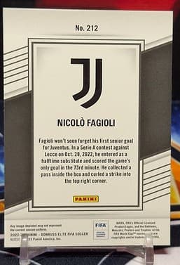 2022-2023 Panini donruss elite fifa soccer - Nicolo Fagioli