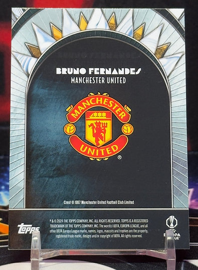 2024 Topps deco uefa club - Bruno Fernandes