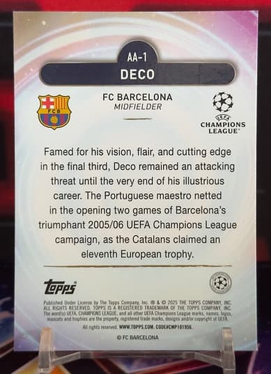 24/25 Topps Merlin uefa competitions - Deco