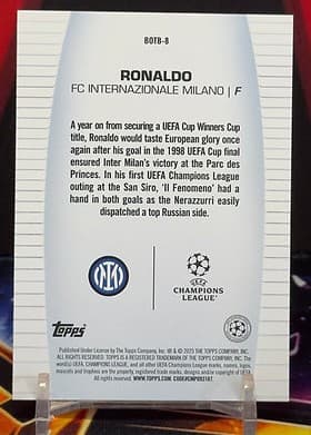 2024 - 2025 Topps UEFA Club Competitions - Ronaldo