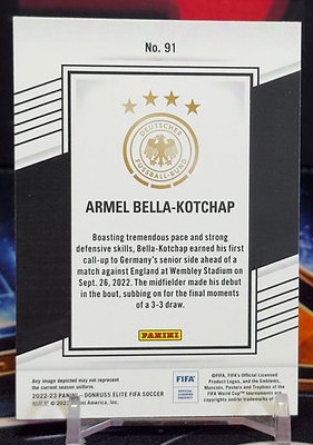 22/23 Panini donruss elite - Armel Bella Kotchap