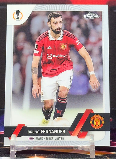 2022 - 2023 Topps Chrome uefa - Bruno Fernandes