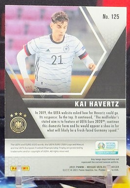 2021 Panini mosaic uefa euro - Kai Havertz