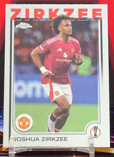 2024-25 Topps Chrome uefa - Joshua Zirkzee