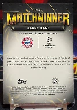 2023-24 Topps Superstars UEFA Club Competitions - Harry Kane