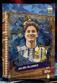 25/26 Topps Argentina team set - Julián Álvarez