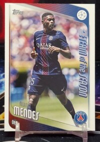 2025-2026 Topps uefa club competitions - Nuno Mendes