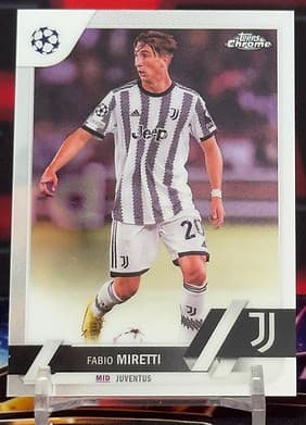 2022-2023 Topps Chrome UEFA Club Competitions - Fabio Miretti