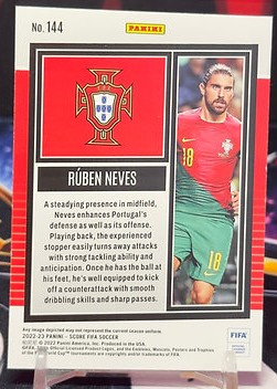 22/23 Panini score fifa soccer - Rúben Neves