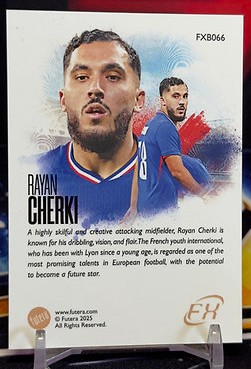 24/25 Futera World Football FX - Rayan Cherki